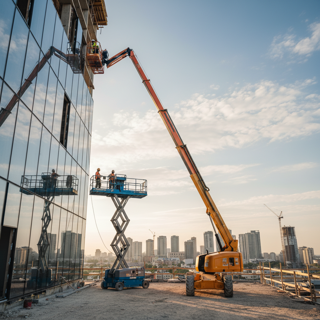 מתקני הרמה אנכיים: הבחירה הבטוחה והמשתלמת לעבודה בגובה – איכות וצוות מקצועי ללא פשרות!